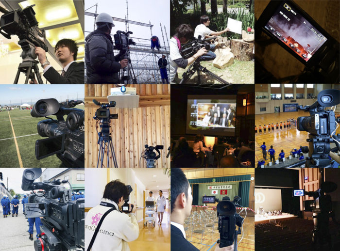 ビデオ撮影の様子