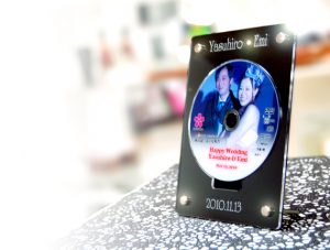 結婚式記念DVD飾れるタイプ