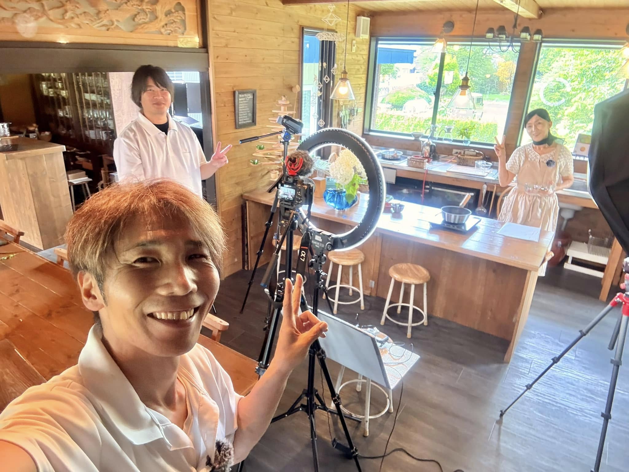 YouTubeチャンネル「里山ソムリエのかてごはん便り」撮影