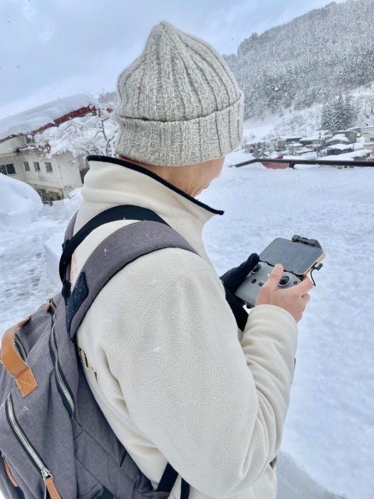 SNS用ドローン動画撮影